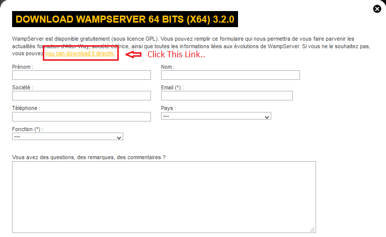 download wamp server