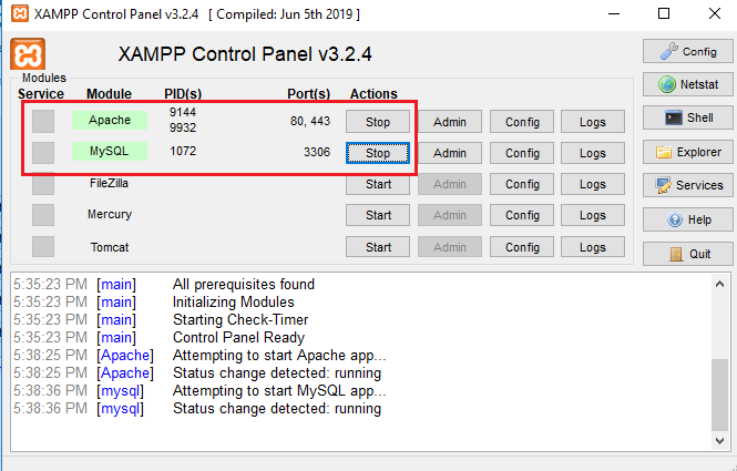 menjalankan file php pada xampp