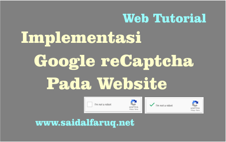 implementasi google recaptcha