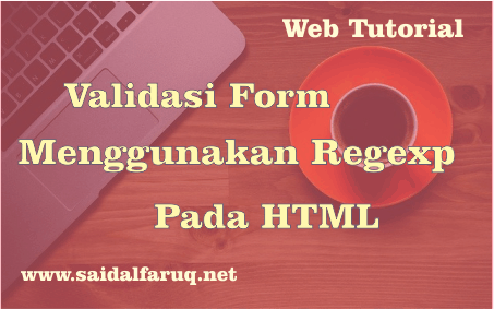 validasi form regex