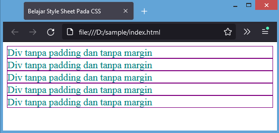 padding css