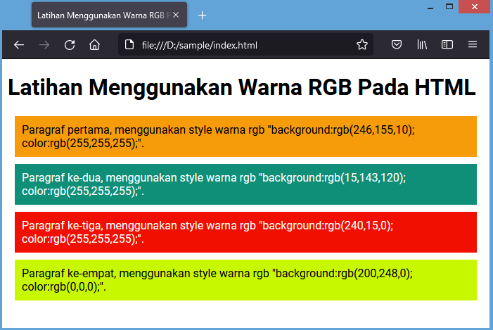 warna rgb html